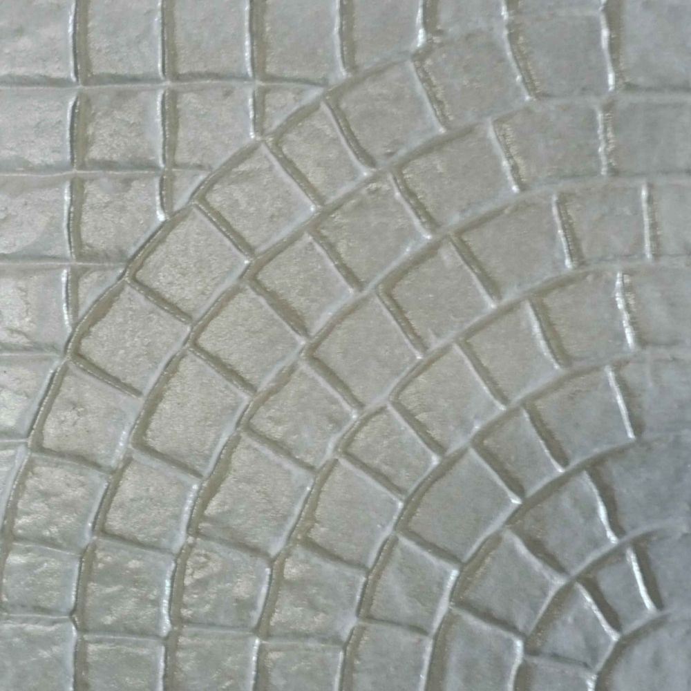 BALDOSON RUSTICO ADOQUIN CURVO CHICO COLOR GRIS