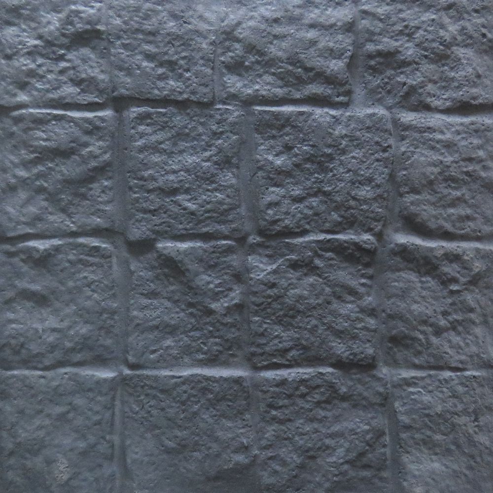 BALDOSON RUSTICO ADOQUIN RECTO NEGRO