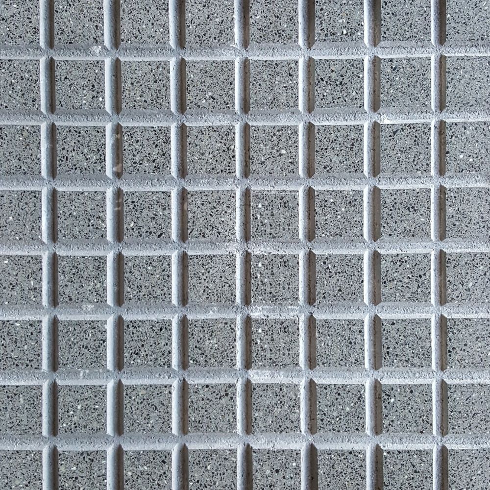 BALDOSON GRANITICO RECTO 64 PANES GRIS PLOMO