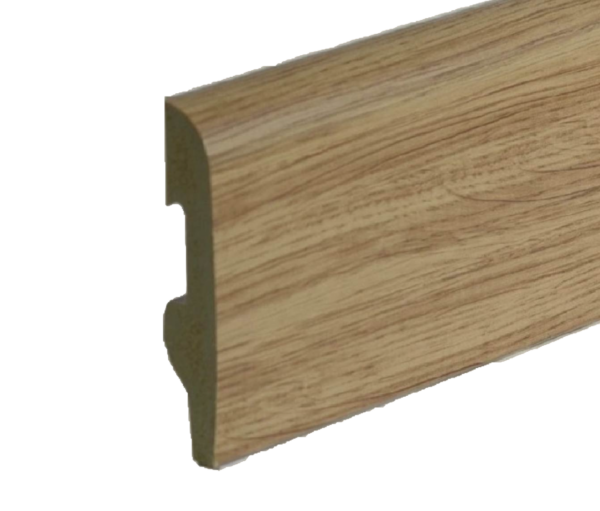 ZOCALO REDONDO EPS/PVC COLOR ROBLE NATURAL (por listón)